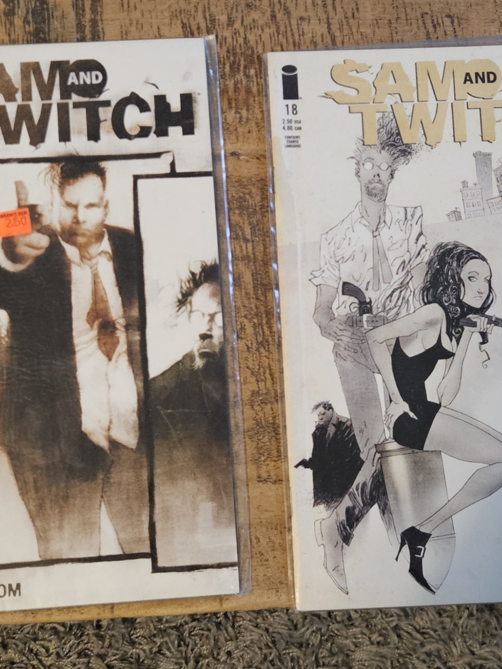 Sam and Twitch #15/#18 (Image Comics 2001) Lot Of 2 Run Raw 8.5-9 C15